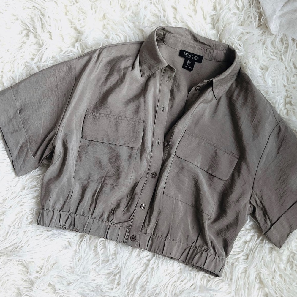 Rachel Zoe button down top